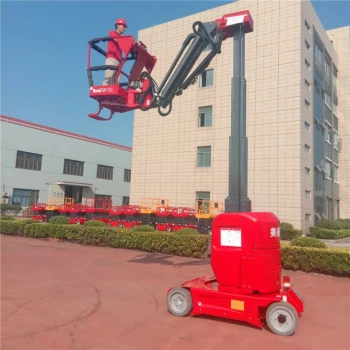 Självgående arbetsplattform med hylsa med jib IMP-100J